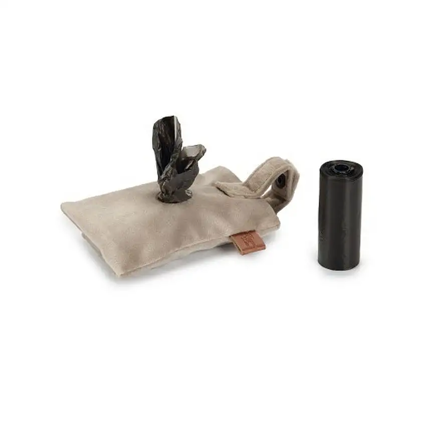 Designed by Lotte Portabolsas para Excrementos Caja Español (ES): Terciopelo Gris