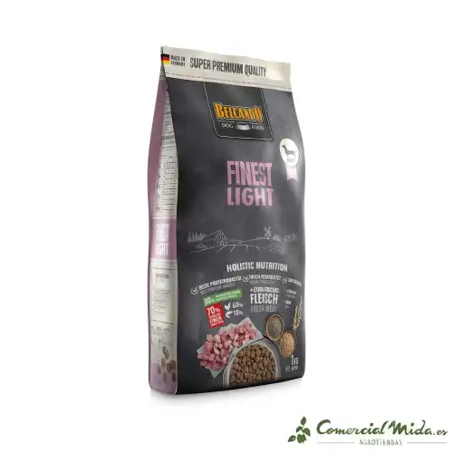 BELCANDO FINEST LIGHT Pienso para Perros Adultos con Sobrepeso