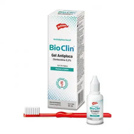BioClin Gel Antiplaca perros y gatos 20 mL ( Clorhexidina )