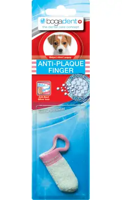 Bogadent Puppy Anti-Plaque Finger Cot for Dogs | 1 Unit