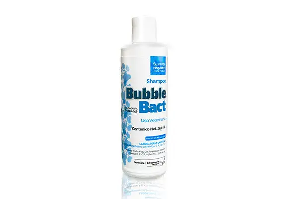 Bubble bac shampoo 250 mL SANTGAR (  bactericida antiséptico ) TEMPORALMENTE AGOTADO