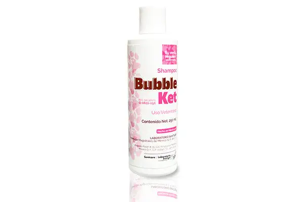 Bubble ket shampoo 250 mL SANTGAR ( antimicótico bactericida antiséptico ) TEMPORALMENTE AGOTADO