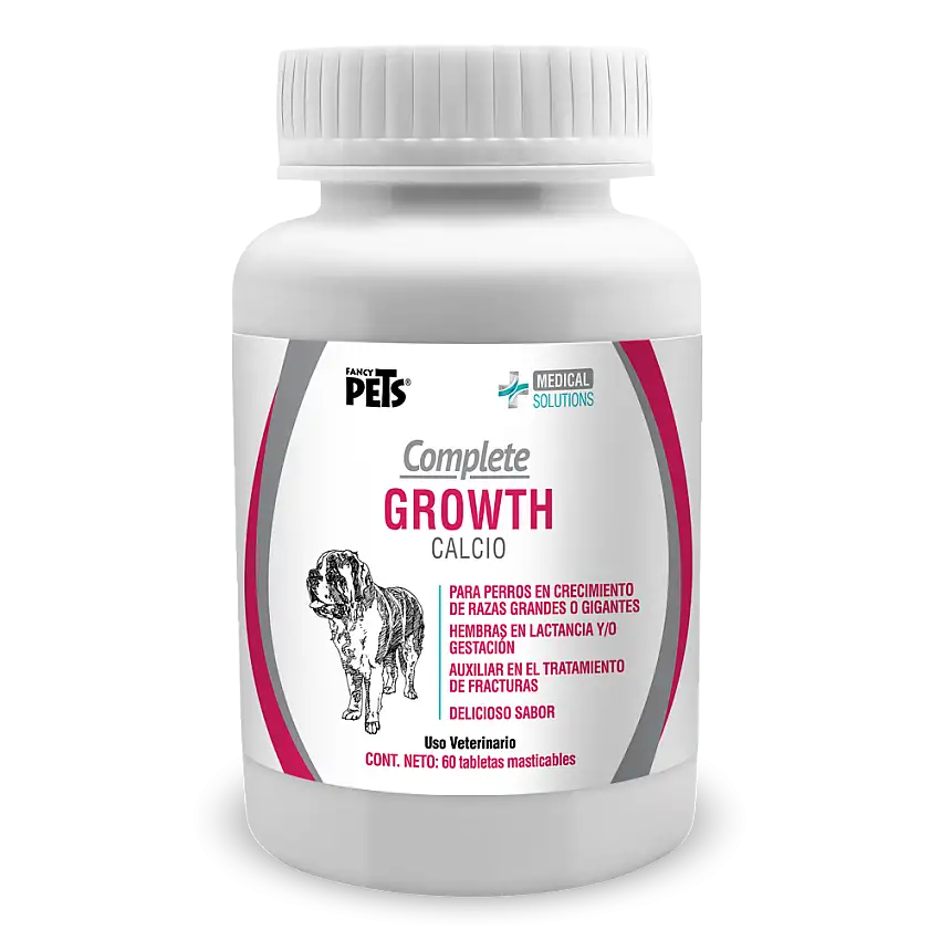 MS Complete Growth ( Calcio ) -  Tabletas Masticables Multivitamínico 60 Tabletas