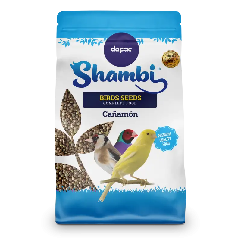 Shambi Cañamón 900 gr - Semillas para aves.