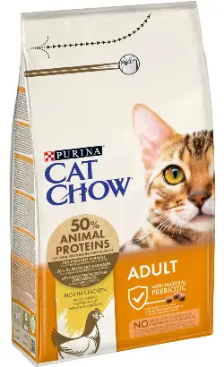 Ração para Gatos Cat Chow Adult Chicken | 1,5 kg
