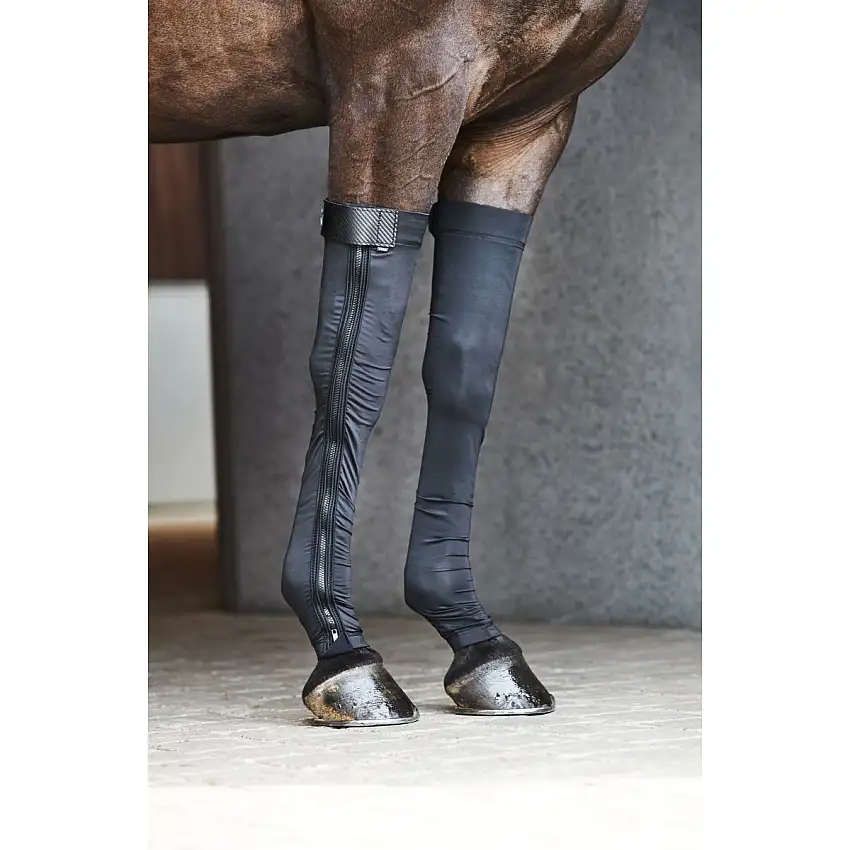 Catago Medias FIR-Tech Patas delanteras Negro