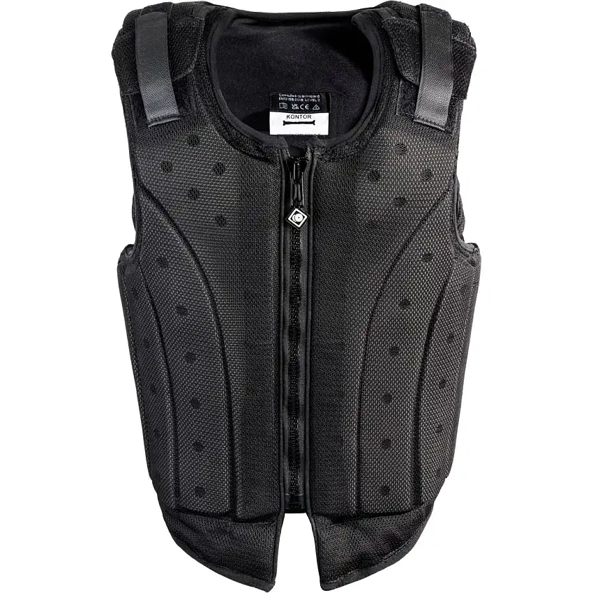 Charles Owen Protector corporal Kontor para Adultos Negro