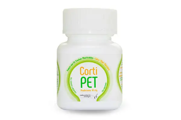 Cortipet verde sabor Miel Manzana ( prednisona 10 mg )