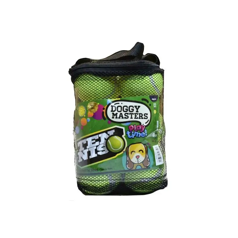 Doggy Masters Play Time Tenis (Ud/pack de 12)