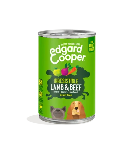 Edgard & Cooper Adult Lata sin Cereales con Cordero y Vacuno