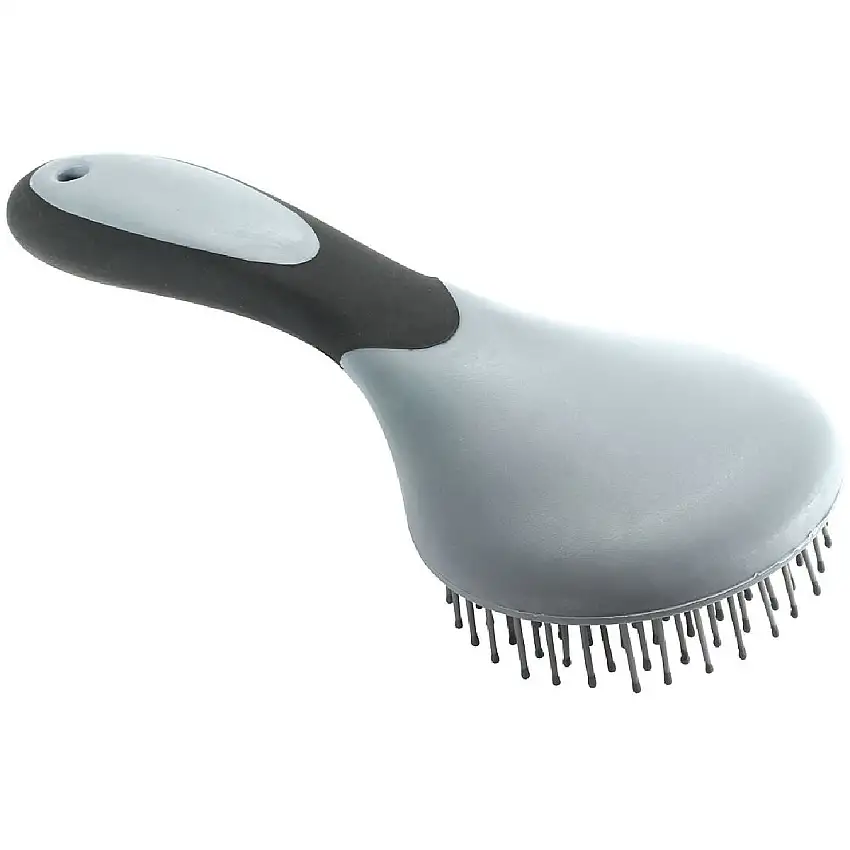 Hippotonic Cepillo para Crines Gris/Negro