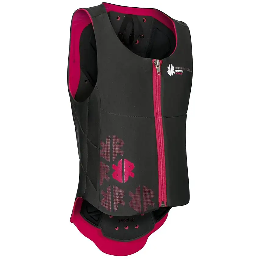 Komperdell Protector de Espalda Junior Negro/Fucsia