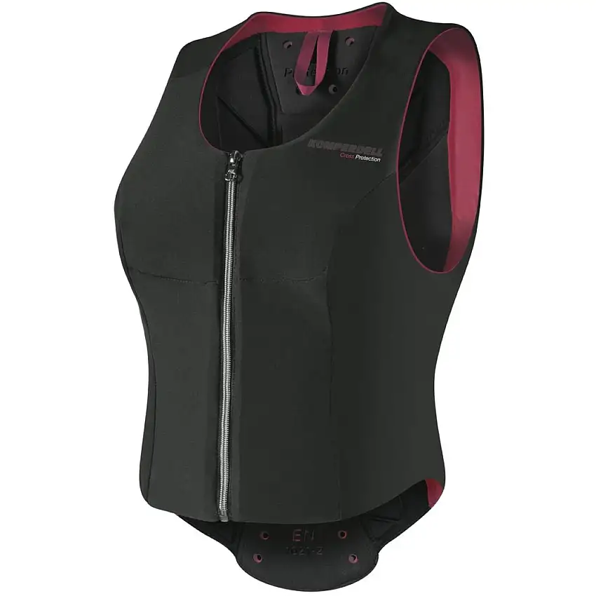 Komperdell Protector de Espalda Flexfit Lady Negro/Coral
