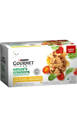 Natures Creations Gourmet Wet Cat Food Multipack Chicken & Turkey | Wet (Can) | 4 x 85 g