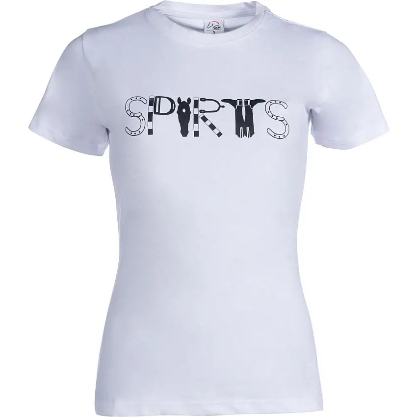 HKM T-Shirt Sports Blanco