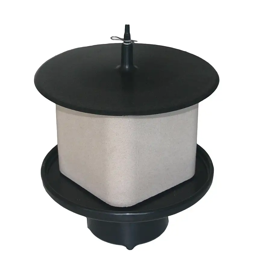 Vplast Soporte para Bloque de Sal para Poste Plastico para 10kg
