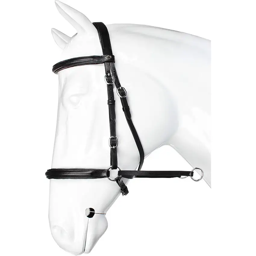 HORKA Brida Bitloos Negro/Plata
