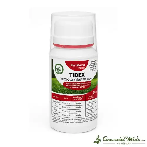 Herbicida Selectivo para Olivos, Césped y Cítricos 100ml TIDEX FERTIBERIA