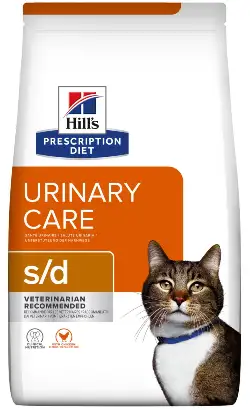 Alimento veterinario para gatos Hills Prescription Diet Feline s/d | 1,5 kg