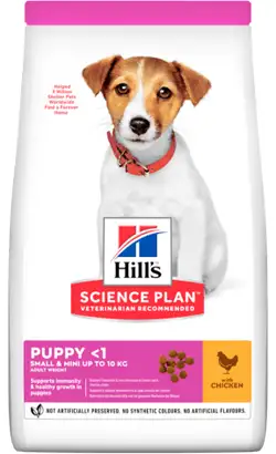 Hills Science Plan Small & Mini Puppy with Chicken Dog Food | 300 g