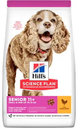Hills Science Plan Dog Small & Mini Senior 11+ with Chicken | 1.5 kg
