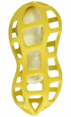 JW Holee Gourmet Peanut Dog Toy | M - 18 cm