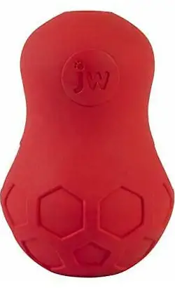 JW Tumble Teez Dog Toy | Red | Medium - 10.5 cm