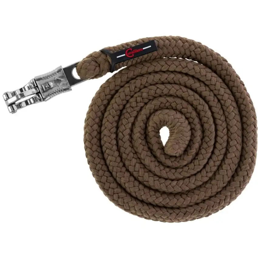 Covalliero Cuerda de Cabestro ClassicSoft con Mosquetón de Pánico Cappuccino