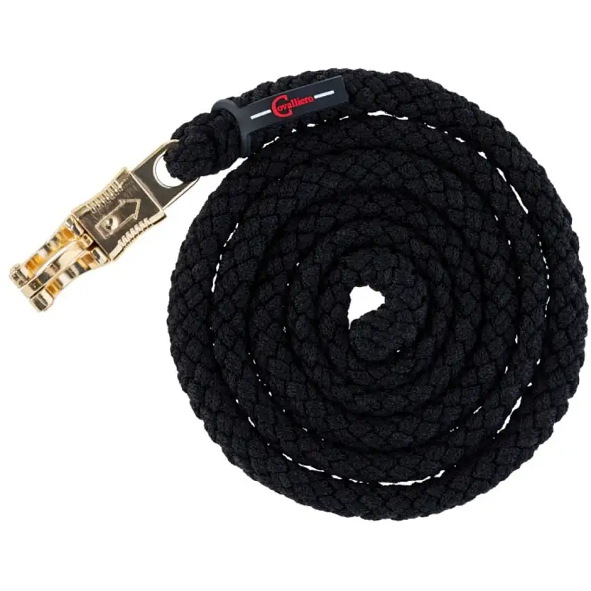 Covalliero Cuerda de Cabestro TopLine con Mosquetón de Pánico Negro