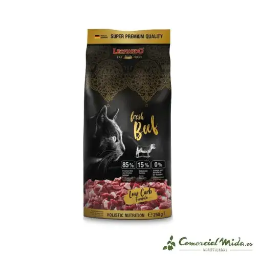 LEONARDO Fresh Beef & Poultry Pienso para Gatos Adultos
