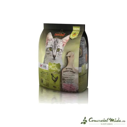 LEONARDO Adult GF Poultry Pienso Sin Cereales para Gatos Adultos