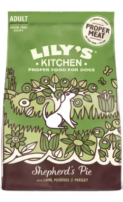 Lilys Kitchen Dog Adult Shepherds Pie Dog Food | Lamb, Potatoes & Parsley | 2.5 kg