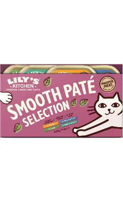 Lilys Kitchen Cat Adult Smooth Paté Multipack Wet Cat Food | Wet (Terrine) | 8 x 85g