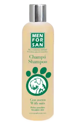 Menforsan Natural Shampoo with Oats for Dogs | 300 ml