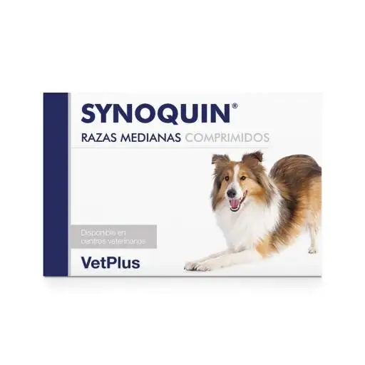 VetPlus Synoquin Condroprotector Articular para Perros Medianos en Cápsulas