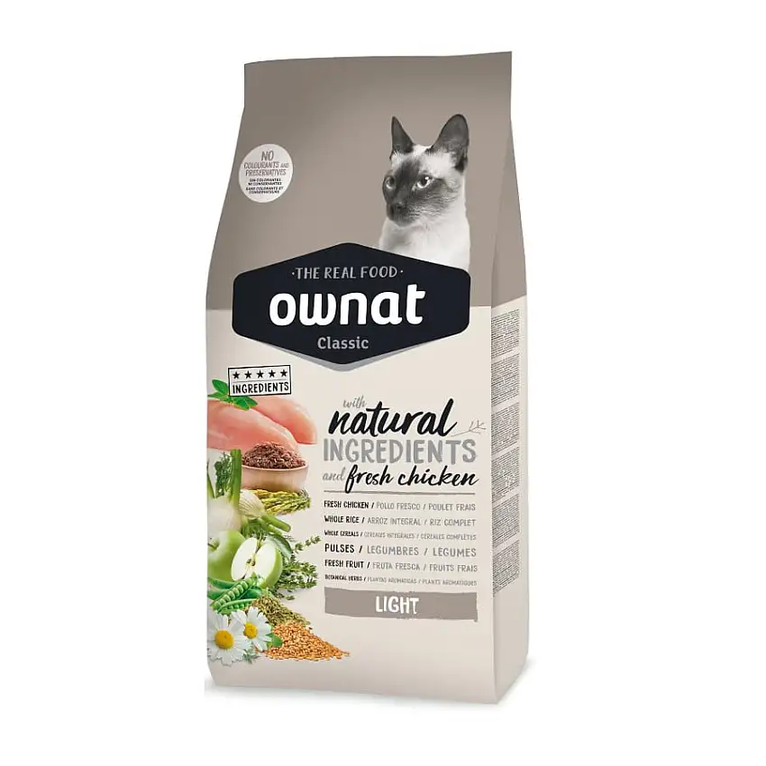 Ownat Classic Pienso Light para gatos