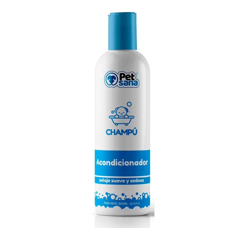 Pet Sana Higiene Champú Acondicionador 300ml