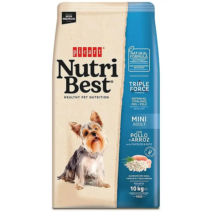 Picart Nutribest Adulto Mini - 3 kg