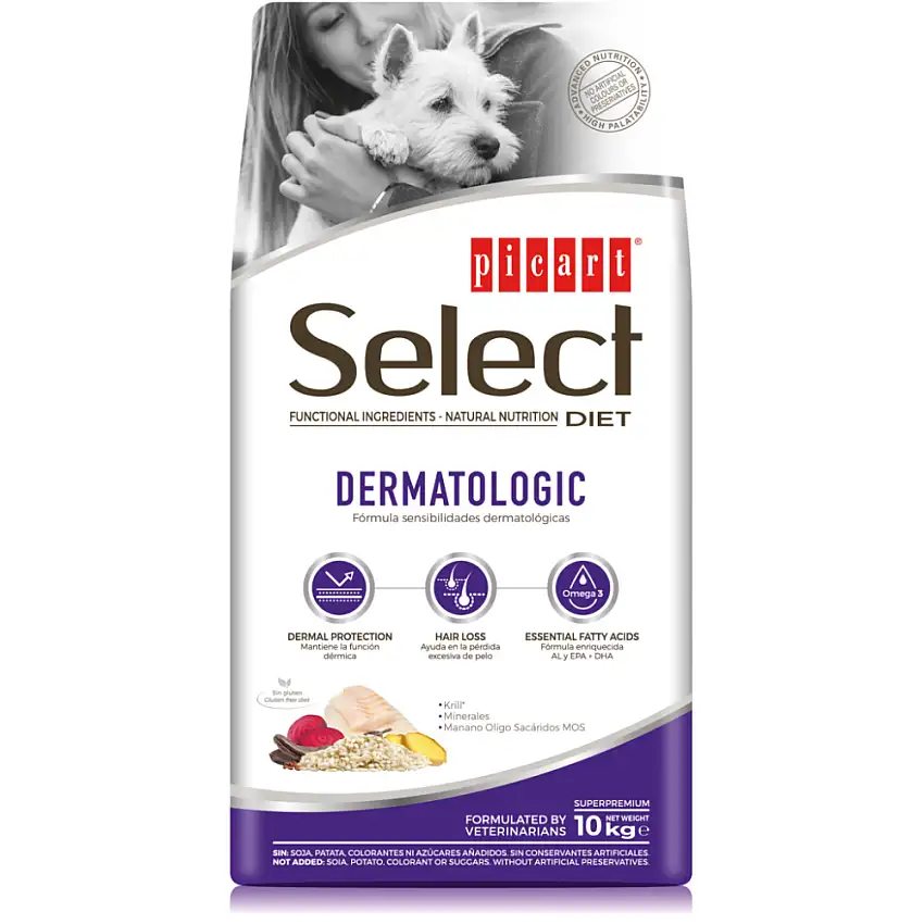 Picart Select Diet Dermatologic Pienso para Perros