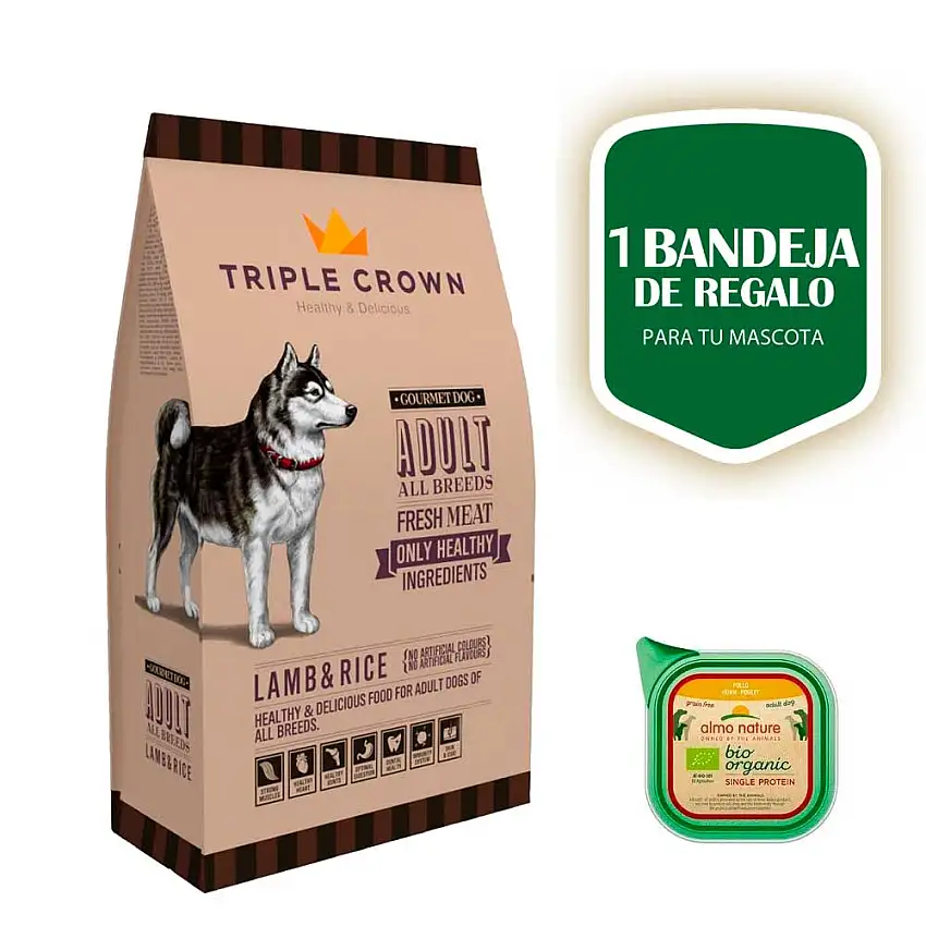 Pienso TRIPLE CROWN GOURMET DOG para perros adultos