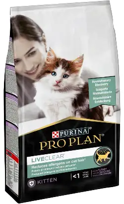 Pro Plan Cat Liveclear Kitten Turkey Cat Food | 1.4 kg