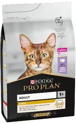 Alimento para gatos Pro Plan Cat Light Adult de pavo y arroz | 3 kg