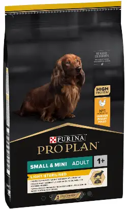 Pro Plan Dog Light/Sterilised Small & Mini Adult Dog Food | 3 kg