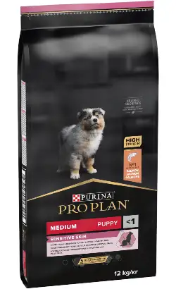 Alimento Pro Plan para cachorros medianos con piel sensible | 3 kg