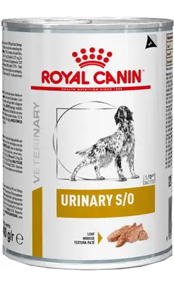 Alimento húmedo para perros Royal Canin Vet Urinary S/O Canine | Húmedo (Lata) | 12 x 410 g