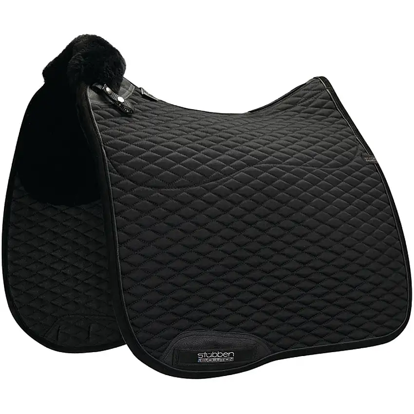 Stübben Mantilla Streamline Doma de piel de cordero Negro