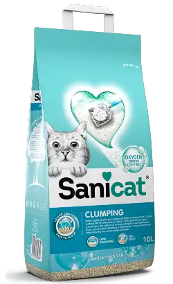 Sanicat Clumping Cat Litter Marseille Soap | 10 L