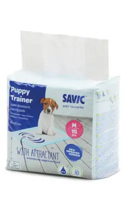 Savic Tapetes para cão Puppy Trainer Pads | M | 30 pcs 45x30