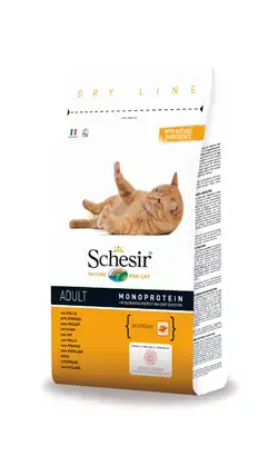 Schesir Cat Adult con Pollo | Comida para gatos | 10 kg