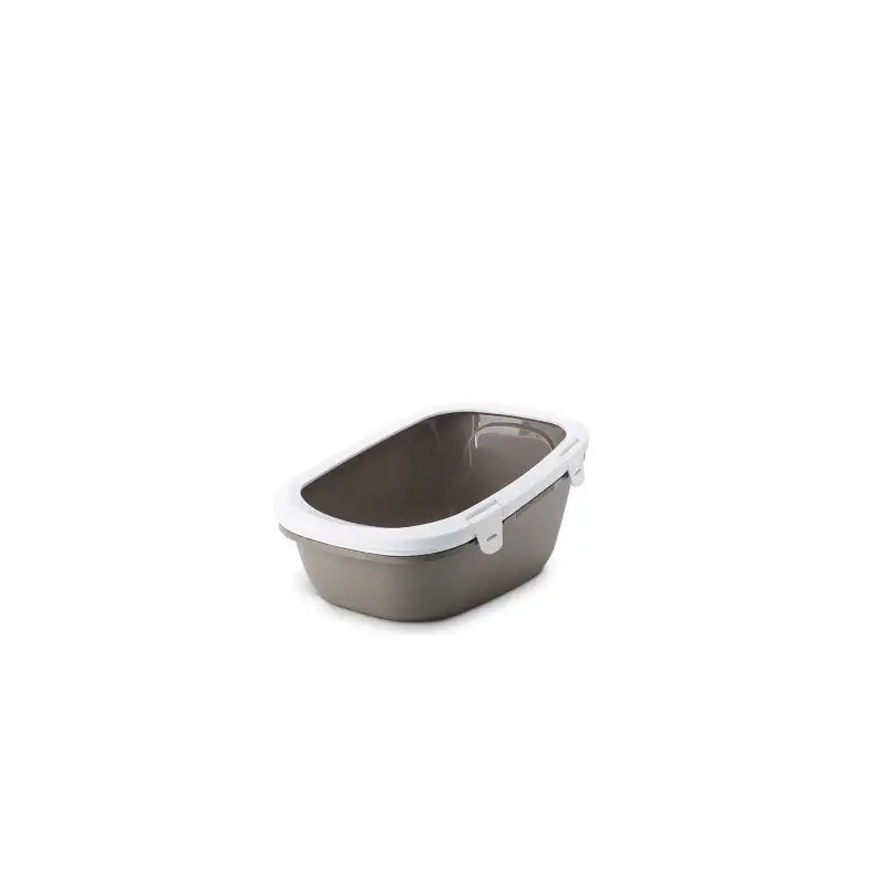 Simba Sift - blanco-gris caliente Arenero para gatos